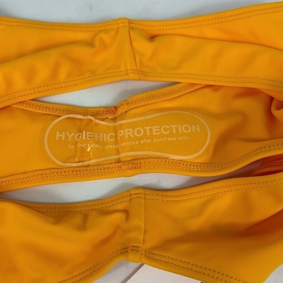 Faithfull The Brand Dylla Bikini Bottoms Women's US 4 Sun Orange Yellow NWT, - Picture 9 of 13